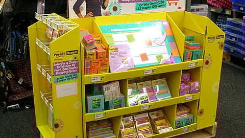 3M Sweeps Half-Pallet Display