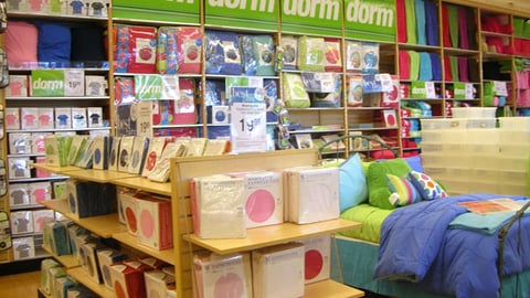 Linens 'n Things 'Destination Dorm' Merchandising