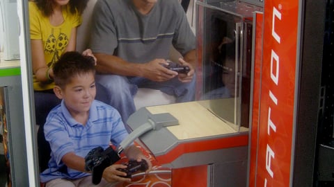 Walmart Sony PlayStation Demo Station