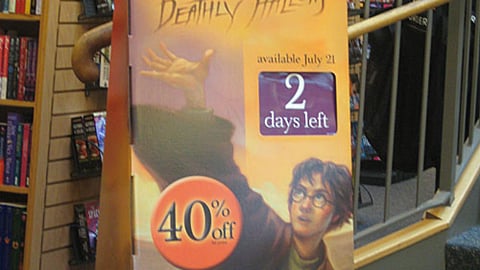 Harry Potter 'Deathly Hallows' Countdown Standee