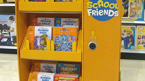 Toys "R" Us Back-to-School Floorstand 