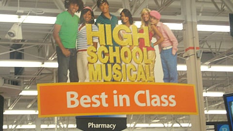 Wal-Mart 'Best in Class' Ceiling Banner