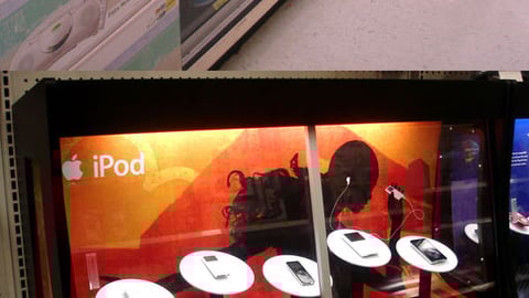 Wal-Mart iPod Display Case