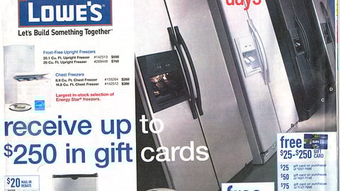 Lowe's 'Appliance Days' Feature