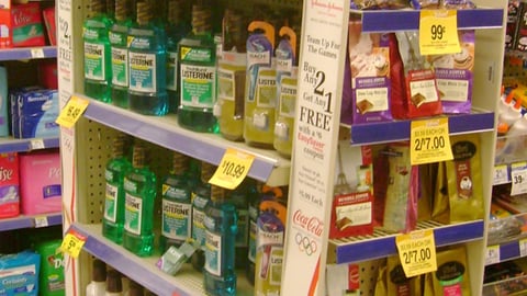 Walgreens Olympics Rebate Endcap