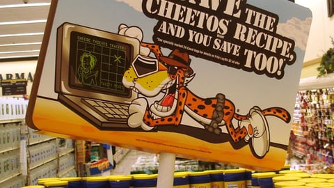Cheetos Promotional Pole Topper