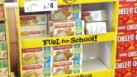Keebler 'Fuel for School' Floorstand