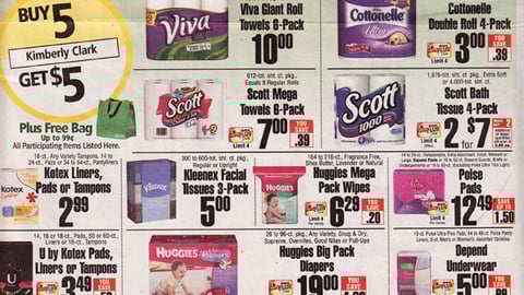 ShopRite Kimberly-Clark 'Dollar Days' Feature