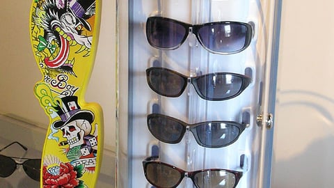 Ed Hardy Eyewear Display