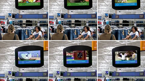 Walmart American Summer In-Store Media Campaign 