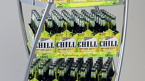 Miller Chill Twisted Display