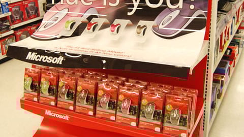 Microsoft Optical Mouse Endcap