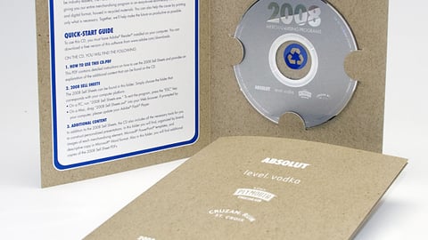 Absolut 2008 Sell Sheet Package