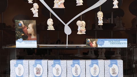 Precious Moments Ornament Display