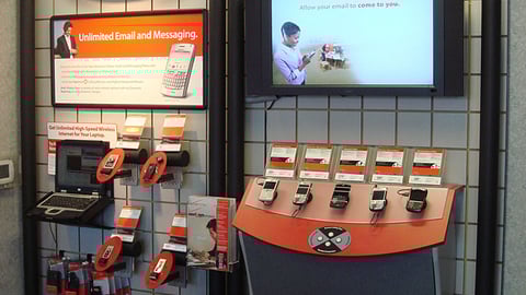 Verizon Interactive PDA Wall