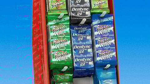 Cadbury Adams 96-ct. Floorstand