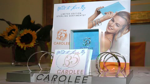 Carolee Celebrity 35th Anniversary Display