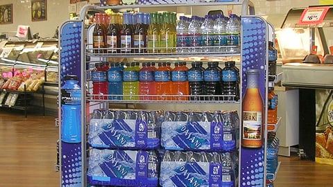 Coca-Cola Mobile Rack