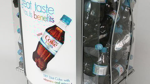 Coca-Cola Changeable Signage Dump Bin