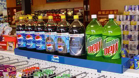 Pepsi 'Add-a-Case' Gondola Topper