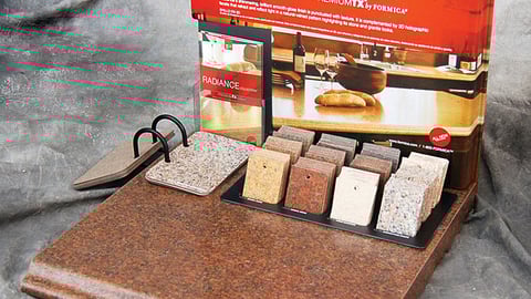 Formica Radiance Counter Display