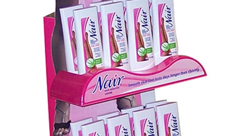 Nair Lotion Power Wing/Floor Display
