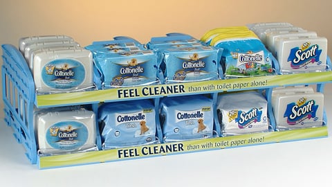 Cottonelle Shelf Display