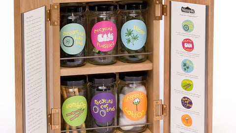 Simple Shoes Sustainable Display