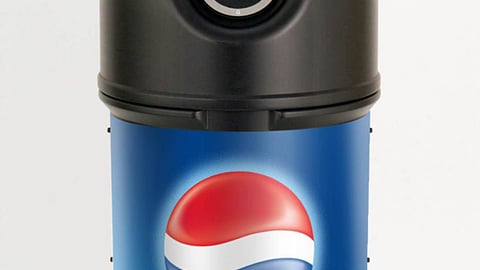 Pepsi Bottle Recycling Bin