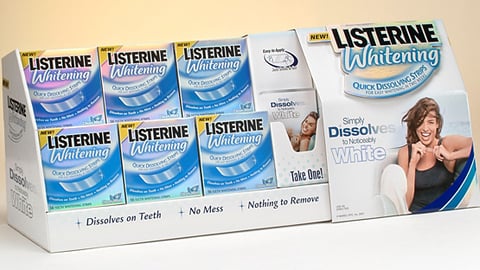 Listerine Whitening Strips PDQ