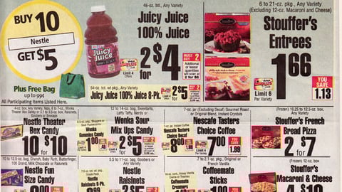 ShopRite Nestle 'Dollar Days' Feature