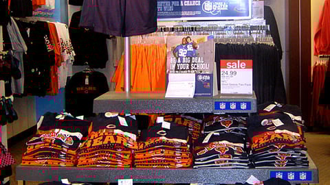 JCPenney NFL Sweeps Display