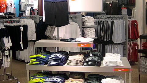 JCPenney Nike Merchandising