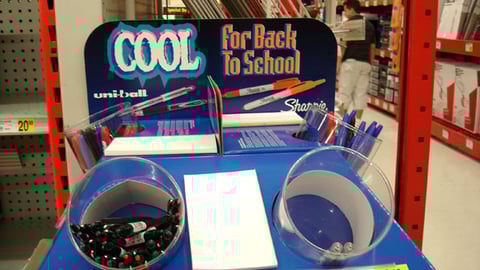 Sanford Multi-Brand Back-To-School Display