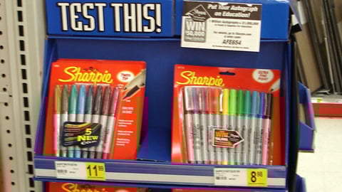 Sanford Multi-Brand Back-to-School Display