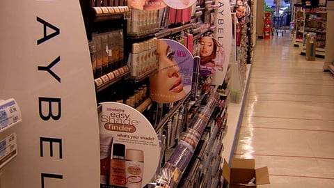 Rite Aid Cosmetics Wall