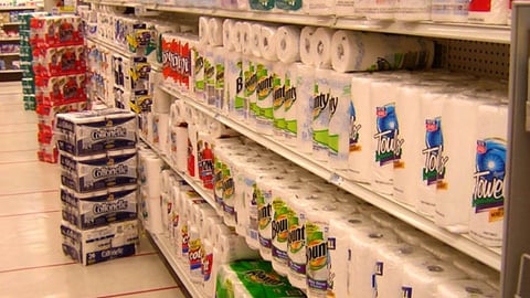 Rite Aid Paper Product Aisle