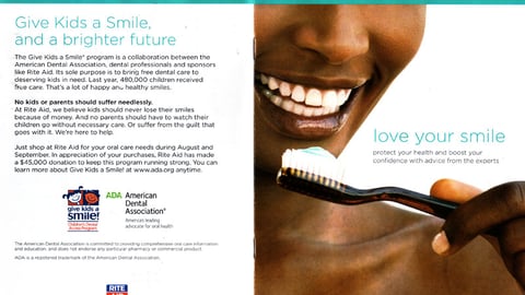 Rite Aid Oral Care Guide Cover