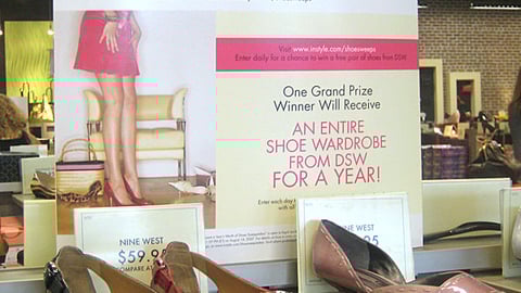 DSW 'InStyle' Sweeps Sign