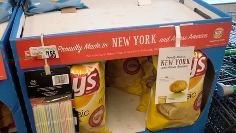 Lay's 'Made in New York' Dangler