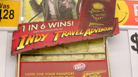 Dr Pepper 'Indiana Jones' Header