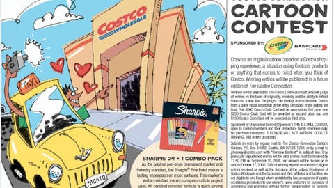 Sanford, Crayola Contest Ad