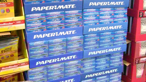 PaperMate Pallet Display