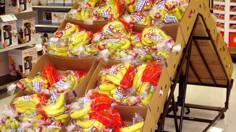 Wal-Mart Banana Display