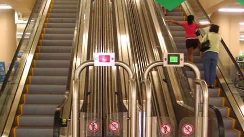 Wal-Mart Escalator