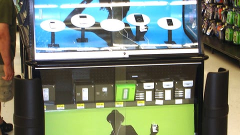 Wal-Mart iPod Endcap