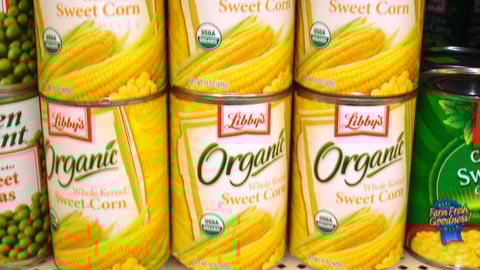 Wal-Mart Organic Shelf Tag