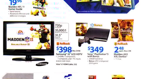 Walmart 'Madden NFL 11' Feature