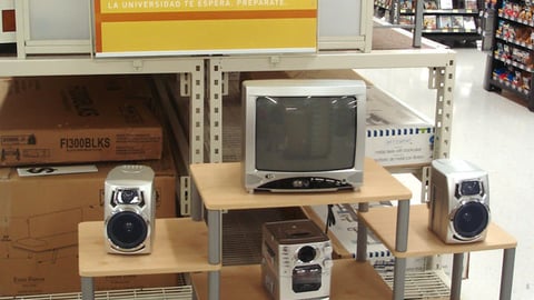 Wal-Mart Back-to-School Electronics Endcap