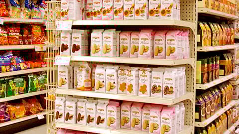 Target Pepperidge Farm Pink Ribbon Endcap